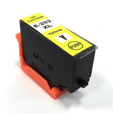 Compatible Epson 202XL Yellow High Capacity Ink Cartridge (T02H4)
